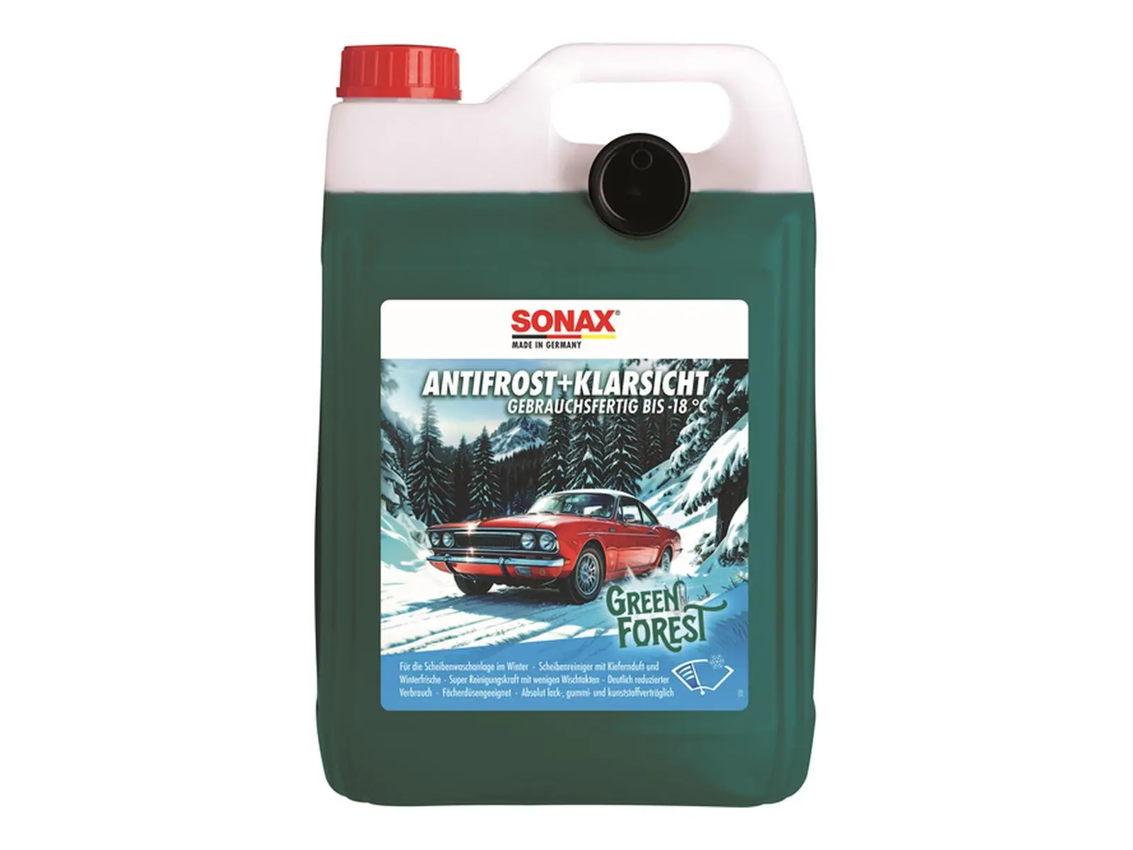 SONAX Green Forest bis -18°C, 5 L PET-Kanister VE4